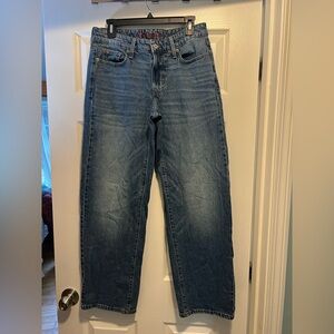 Lucky Brand women’s The Baggy jeans in medium/dark wash size 6